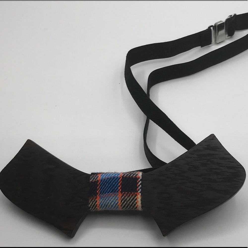 My personal brand iNFable wooden bow tie